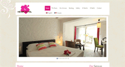 Desktop Screenshot of hotelhevea.com